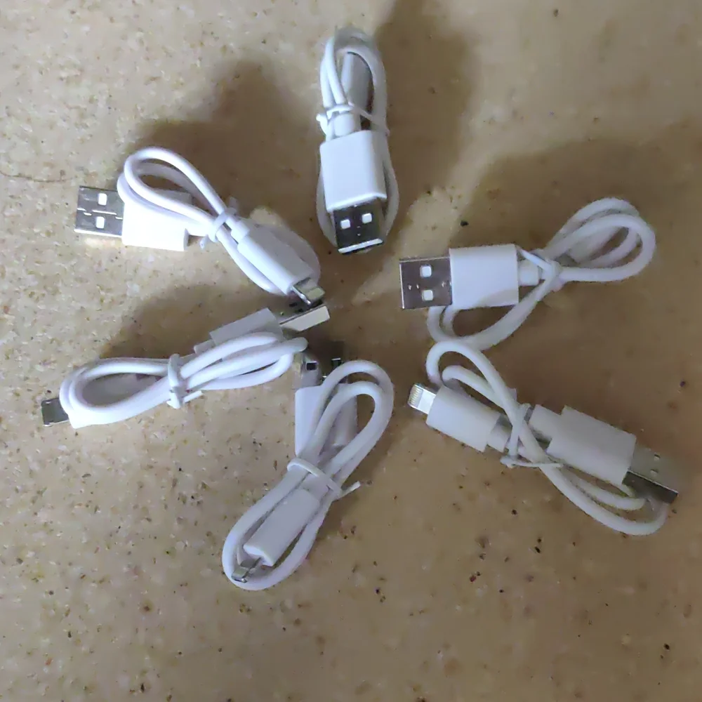 Lightning charging cable 4 inches for iPhone